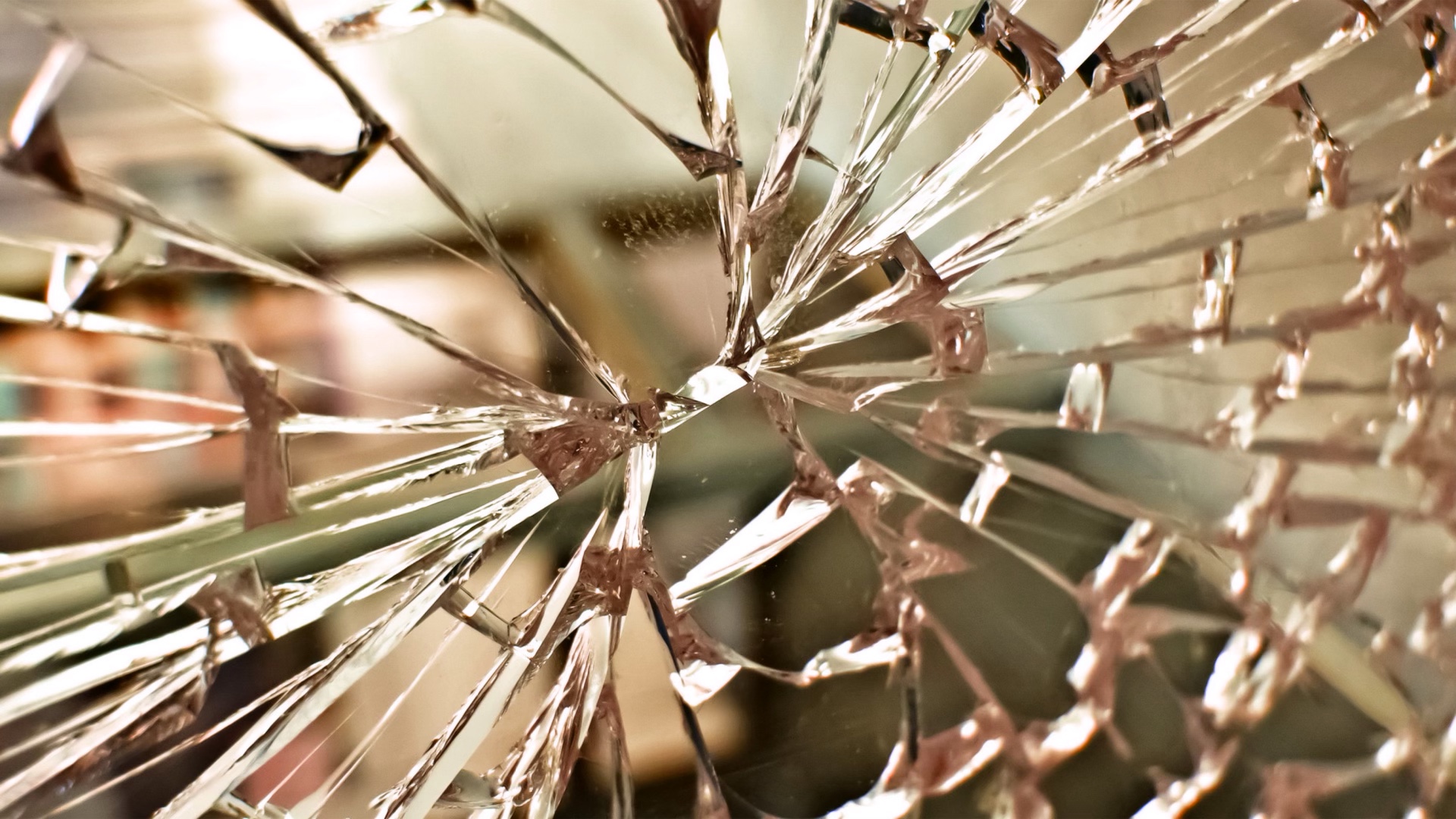 image of cracked glass
